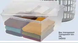 Rossy Transparent bin offer
