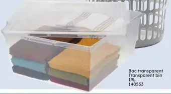 Rossy Transparent bin offer