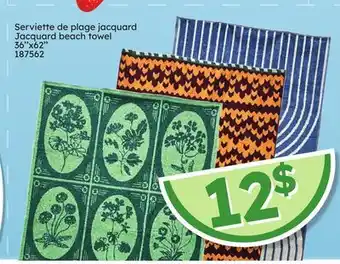 Rossy jacquard Jacquard beach towel offer