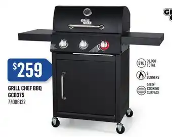 Canac Grill Chef BBQ GCB375 offer