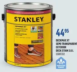Canac Deckmax XT Semi-transparent Exterior Deck Stain 3.6 L offer