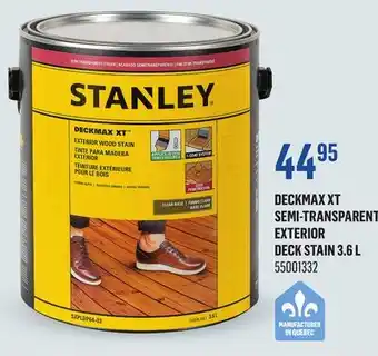 Canac Deckmax XT Semi-transparent Exterior Deck Stain 3.6 L offer
