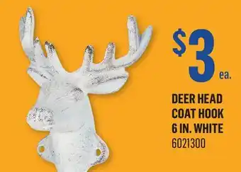 Canac Deer Head Coat Hook offer