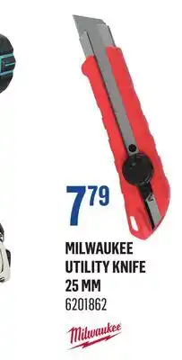 Canac Milwaukee Utility Knife 25 mm offer
