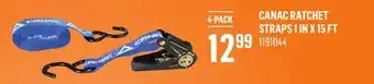 Canac Canac Ratchet Straps 1 in x 15 ft offer
