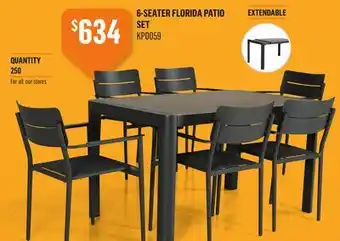 Canac 6-Seater Florida Patio Set offer