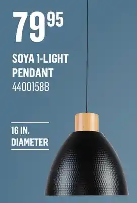 Canac Soya 1-Light Pendant offer