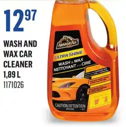 Canac Wash and Wax Car Cleaner offer