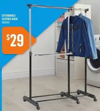 Canac Extendable Clothes Rack offer