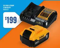 Canac 20 V MAX Lithium Starter Kit offer