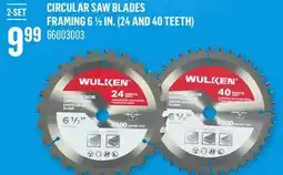 Canac Circular Saw Blades offer