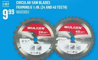 Canac Circular Saw Blades offer