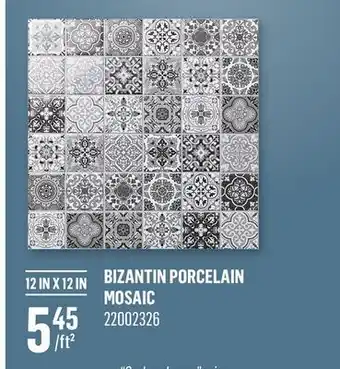 Canac Bizantin Porcelain Mosaic offer