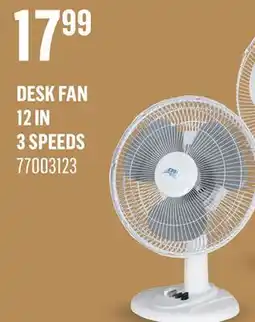 Canac Desk Fan 12 in 3 Speeds offer