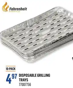 Canac Disposable Grilling Trays offer