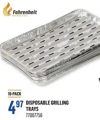 Canac Disposable Grilling Trays offer