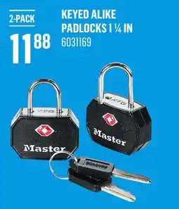 Canac Keyed Alike Padlocks 1 1/4 in offer