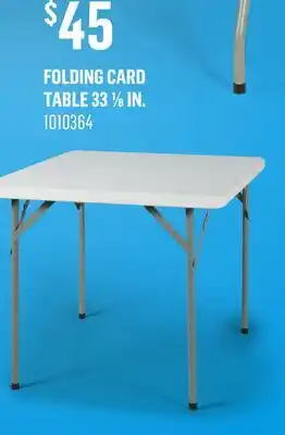Canac Folding Card Table 33 1/8 in offer