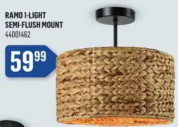Canac Ramo 1-Light Semi-Flush Mount offer