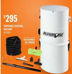 Canac SuperVac Central Vacuum offer