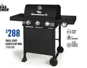 Canac Grill Chef GCB371CSP BBQ offer
