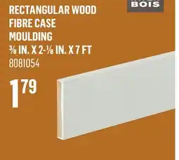 Canac Rectangular Wood Fibre Case Moulding 3/8 in. x 2-1/8 in. x 7 ft offer