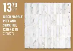 Canac Birch Marble Peel and Stick Tile offer