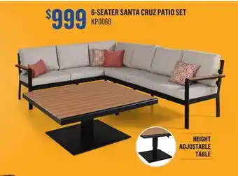 Canac 6-Seater Santa Cruz Patio Set offer