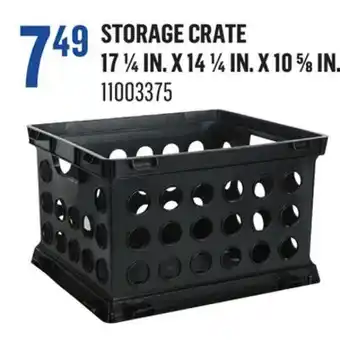 Canac Storage Crate 17 1/4 in. x 14 1/4 in. x 10 5/8 in offer