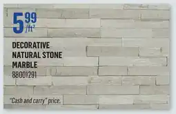 Canac Decorative Natural Stone offer