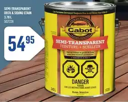Canac Semi-Transparent Deck & Siding Stain 3.78 L offer