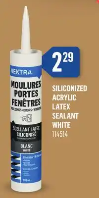 Canac Siliconized Acrylic Latex Sealant White offer