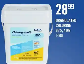 Canac Granulated Chlorine offer