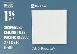 Canac Suspended Ceiling Tiles offer