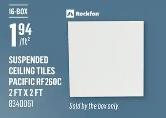 Canac Suspended Ceiling Tiles offer