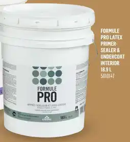 Canac Formule Pro Latex Primer-Sealer & Undercoat Interior 18.9 L offer