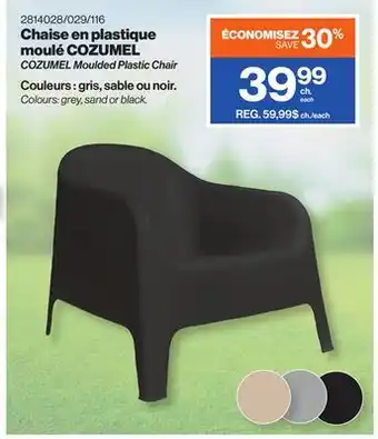 Patrick Morin COZUMEL Moulded Plastic Chair offer