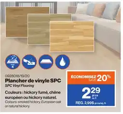 Patrick Morin SPC Vinyl Flooring offer
