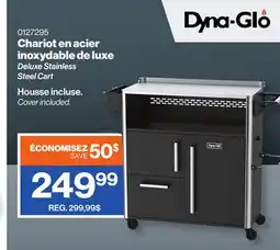Patrick Morin Dyna-Glo Deluxe Stainless Steel Cart offer