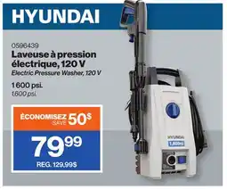 Patrick Morin HYUNDAI Electric Pressure Washer, 120 V offer