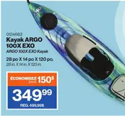 Patrick Morin ARGO 100X EXO Kayak offer