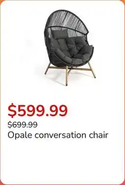 Club Piscine Opale conversation chair offer