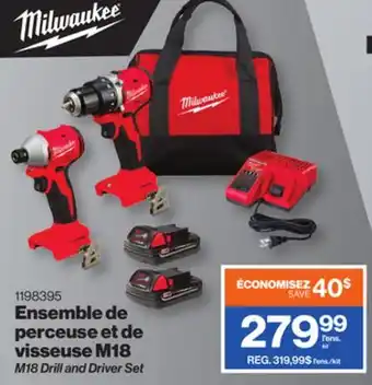 Patrick Morin M18 Drill and Driver Set offer