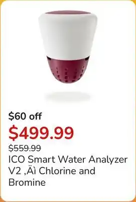 Club Piscine ICO Smart Water Analyzer V2 'Äì Chlorine and Bromine offer