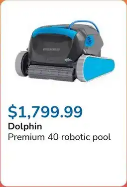 Club Piscine Premium 40 robotic pool offer