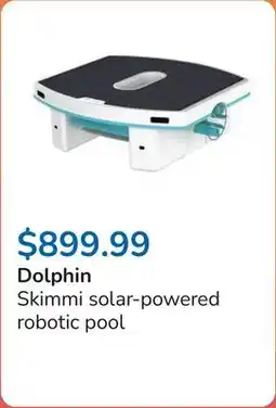 Club Piscine Skimmi solar-powered robotic pool offer