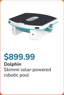 Club Piscine Skimmi solar-powered robotic pool offer