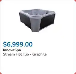 Club Piscine Stream Hot Tub - Graphite offer