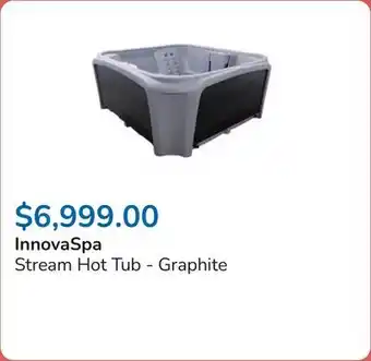Club Piscine Stream Hot Tub - Graphite offer