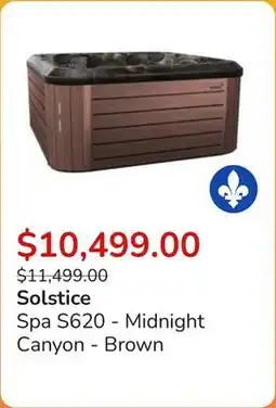 Club Piscine Spa S620 - Midnight Canyon - Brown offer